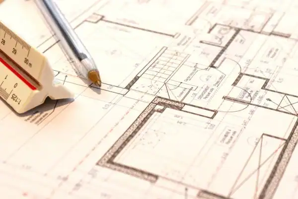 Image of architect Horsham drawings